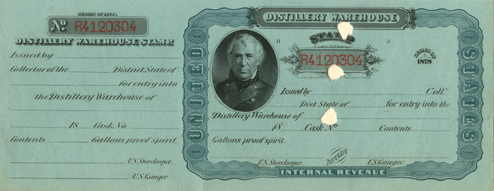 Distillery Warehouse Stamp